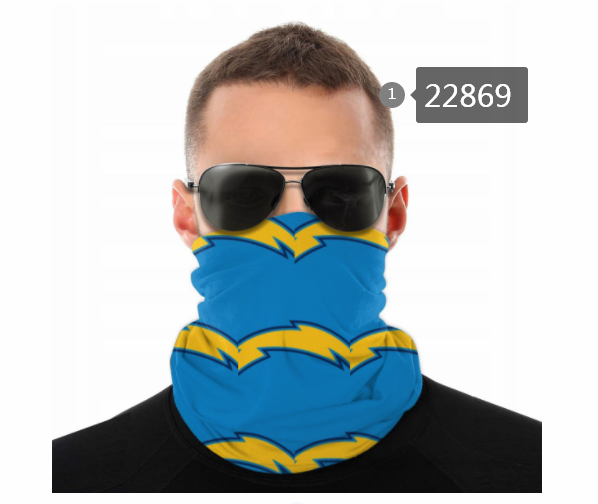 2021 NFL Los Angeles Chargers #59 Dust mask with filter->nfl dust mask->Sports Accessory
